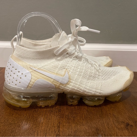 Nike Air VaporMax 2 White Pure Platinum 942843-100 Ladies Shoes - Women’s 8 - Picture 2 of 9